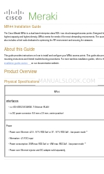 Cisco MERAKI MR44 Manuale di installazione