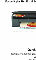 Epson C11CA82201 Beknopte handleiding