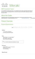 Cisco Meraki MR76 Installation Manual