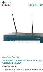 Cisco Small Business AP541N Hızlı Başlangıç Kılavuzu