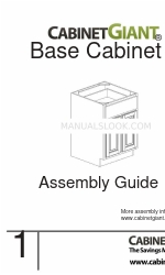 CabinetGiant Base Cabinet Manual de montaje