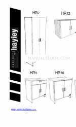 Cabinets by Hayley HR10 Petunjuk Manual