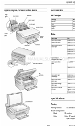 Epson CX3810 - Stylus Color Inkjet Kullanıcı Kılavuzu