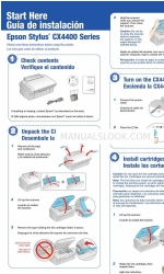 Epson CX4400 - Stylus Color Inkjet Начните здесь