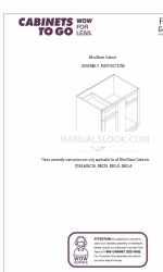 CABINETS TO GO Findley & Myers BBC45 Assembly Instructions