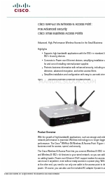 Cisco WAP4410N - Small Business Wireless-N Access Point Datasheet