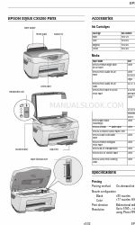 Epson CX5200 - Stylus Color Inkjet Manual do utilizador