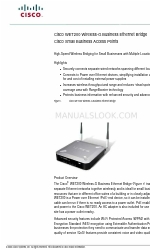 Cisco WET200 Wireless-G Business Ethernet Bridge Datasheet