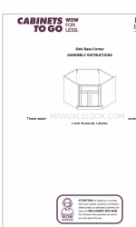 CABINETS TO GO Findley & Myers CBD36 Assembly Instructions