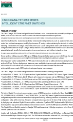 Cisco WS-C3550-12G Datasheet