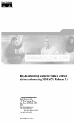 Cisco 3500 MCU Handbuch zur Fehlersuche