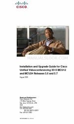 Cisco 3515 MCU12 Manual de instalação e atualização