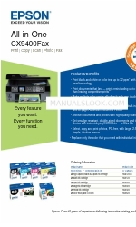 Epson CX9400Fax - Stylus Color Inkjet 사양
