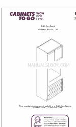 CABINETS TO GO Findley & Myers OC3384SD Instruções de montagem