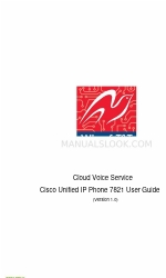 Cisco 7821 Manual del usuario