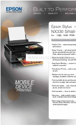 Epson Epson Stylus NX330 Brosur