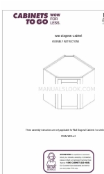 CABINETS TO GO Findley & Myers WD2412 Montageanleitung