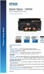 Epson Epson Stylus NX530 Lembar Pengaturan