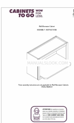 CABINETS TO GO Findley & Myers WM3018 Montageanleitung