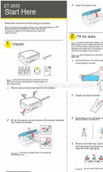 Epson ET-2650 Начните здесь