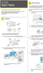 Epson ET-2750 series Commencer ici