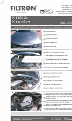 FILTRON K 1165-2x Installation Instructions