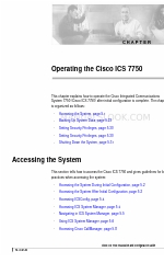 Cisco ICS-7750 Operating Manual