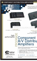 Cable Electronics e labs AV400COMP パンフレット＆スペック