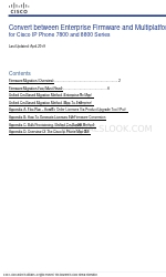 Cisco MCS 7800 Series Manuale principale della migrazione del firmware