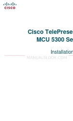 Cisco MCU 5300 series Manuel d'installation