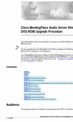 Cisco MeetingPlace Audio Server 5.2 Upgrade Manual