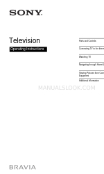 Sony 43WD753 Operating Instructions Manual