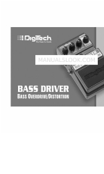 DigiTech BASS DRIVER Manuale