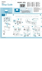 Sony 55XF70-Series Manuale di configurazione rapida