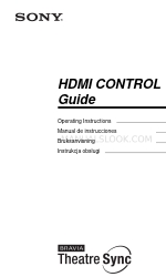 Sony BRAVIA Operating Instructions Manual