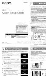 Sony BRAVIA Quick Setup Manual