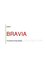 Sony BRAVIA Troubleshooting Manual