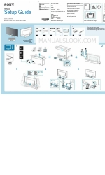 Sony Bravia  65X850D Manual de instalación