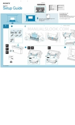 Sony Bravia 32R422E Setup Manual