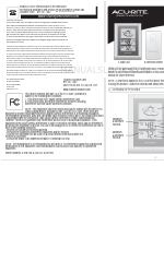 ACU-RITE Forecaster 00823 Instruction Manual