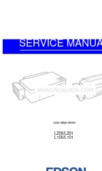 Epson L200 Panduan Servis