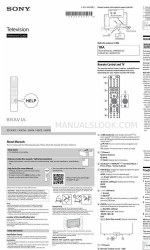 Sony BRAVIA KD-43X75A Reference Manual