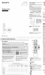 Sony Bravia KD-43X8000H Reference Manual