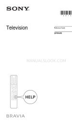 Sony Bravia KD-43X8000H Reference Manual