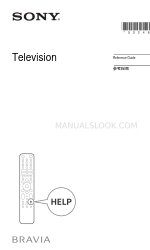 Sony BRAVIA KD-43X85J Reference Manual