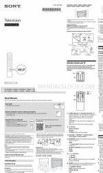 Sony BRAVIA KD-43X85J Reference Manual