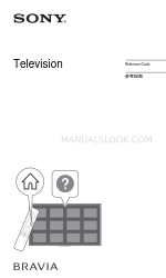 Sony BRAVIA KD-43X85K Reference Manual