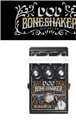 DigiTech BLACKARTS BONESHAKER Manuel