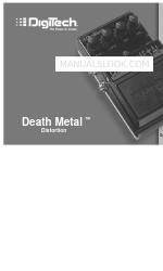 DigiTech DEATHMETAL Manual