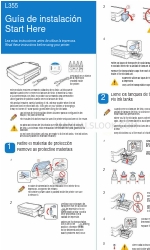 Epson L355 Почніть звідси.